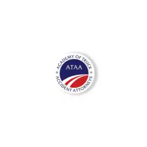"ATAA logo representing the Academy of Truck Accident Attorneys, a professional organization for tru.