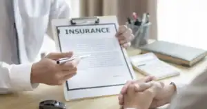 insurance paperwork